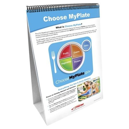 SPORTIME Sportime 2013483 My Plate Food Groups Flip Chart Set - Grade 5-9 2013483